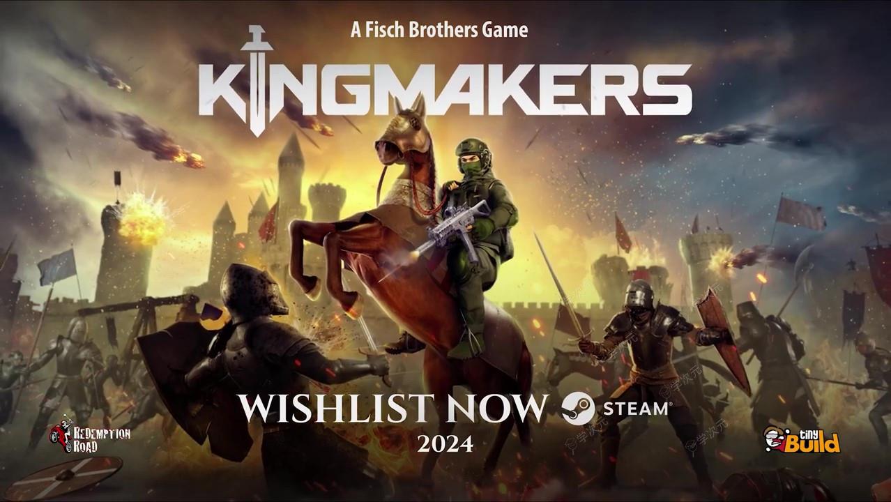 沙盒游戏《kingmakers》全新宣传片 年内发售