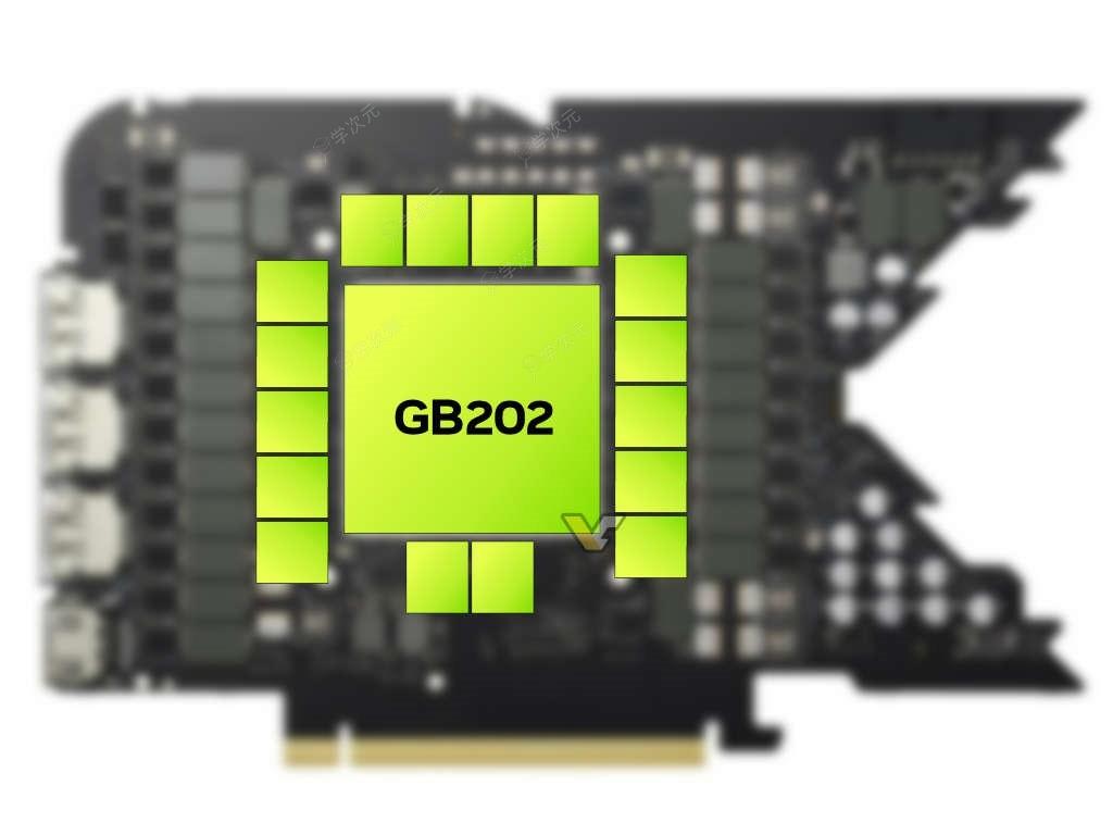 RTX5090太残暴！16颗GDDR7密密麻麻 前所未有三层PCB