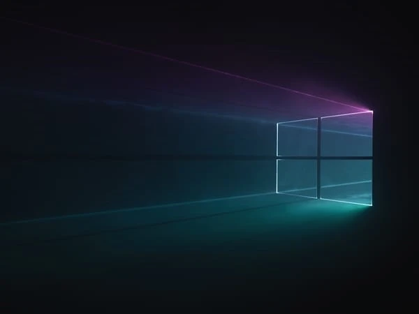 Windows 10默认壁纸竟不是电脑生成！真实激光、窗户打出来的