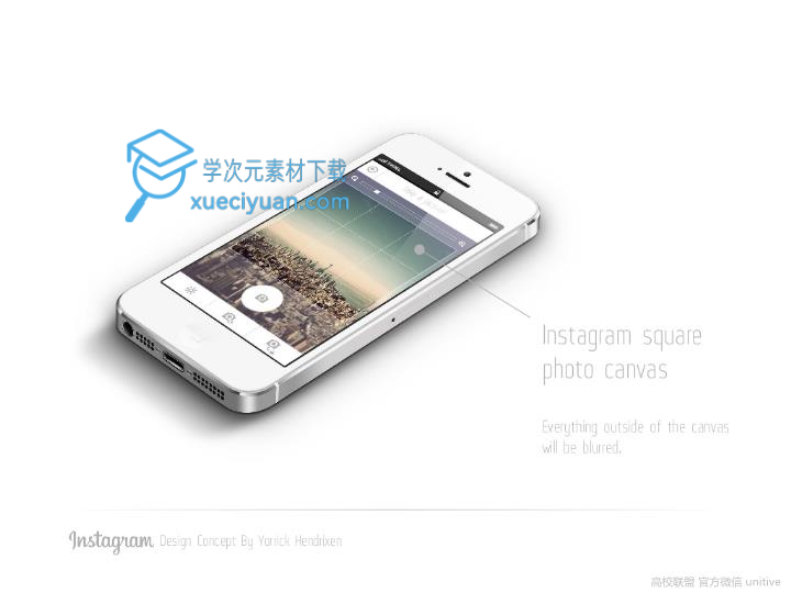 ios7扁平化风格PPT作品《Instagram design concept》_10