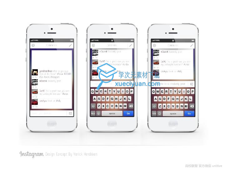 ios7扁平化风格PPT作品《Instagram design concept》_20