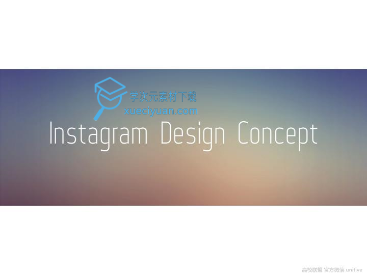 ios7扁平化风格PPT作品《Instagram design concept》_30