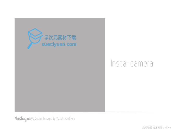 ios7扁平化风格PPT作品《Instagram design concept》_9