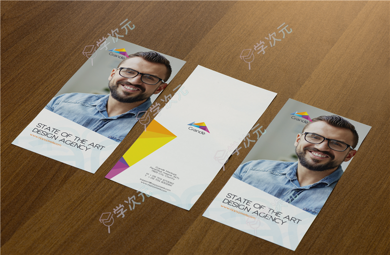 宣传手册VI贴图素材 设计模板 print material-mockup (4