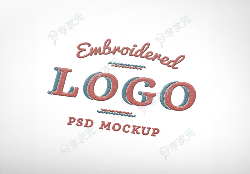 Embroidered Logo MockUp