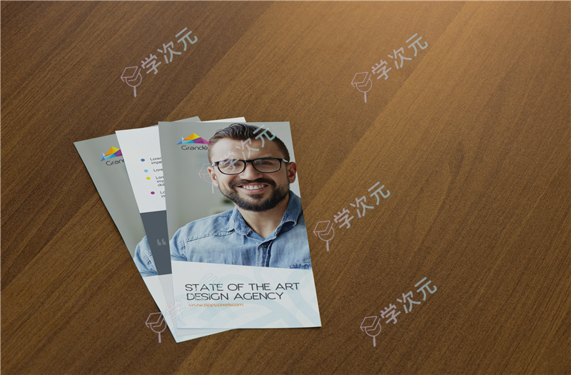 宣传手册VI贴图素材 设计模板 print material-mockup (7