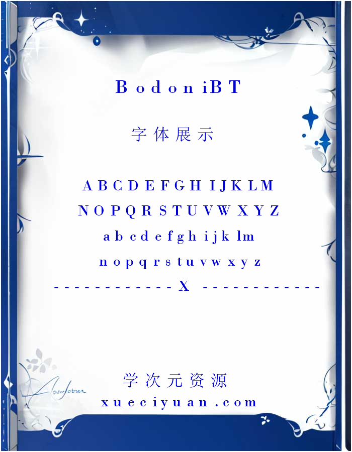 Bodoni BT