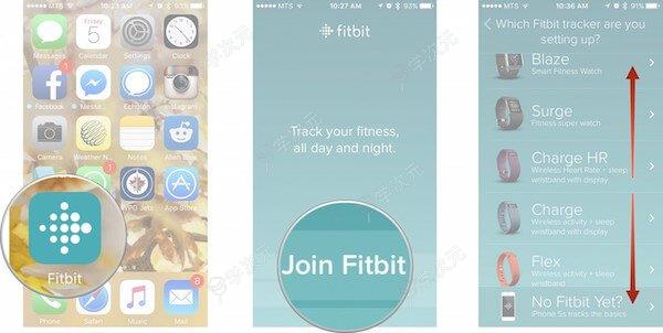 Fitbit手环app_图片