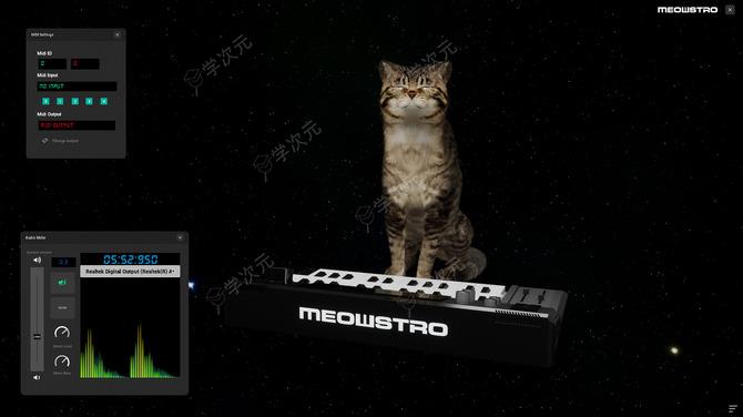 《Meowstro》Steam页面上线 MIDI音乐设计猫咪演奏