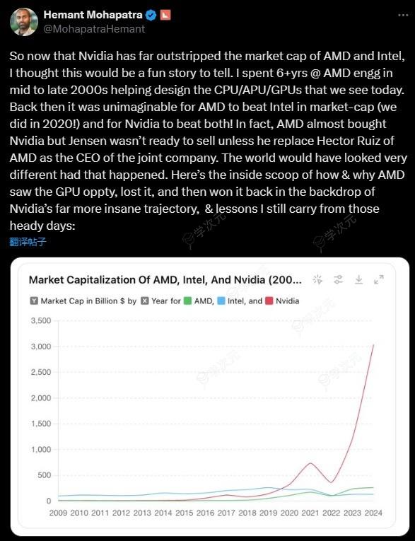 AMD差点收购NVIDIA 可惜黄了！黄仁勋坚持当CEO