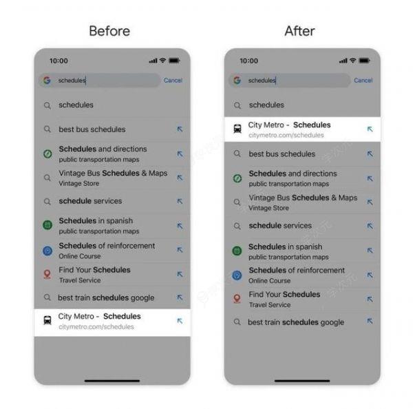 谷歌更新iOS/安卓版Chrome浏览器：引入Actions、增强搜索体验_图片