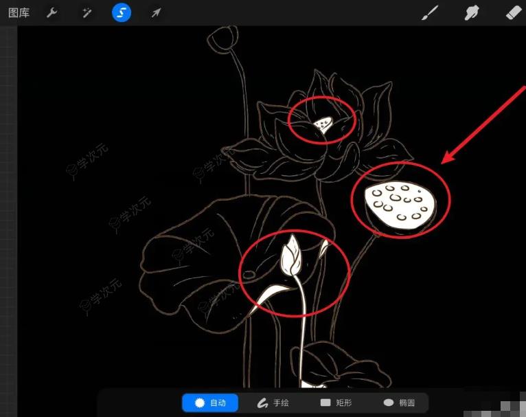 procreate怎么提取线稿 如何使用procreate提取线稿_图片