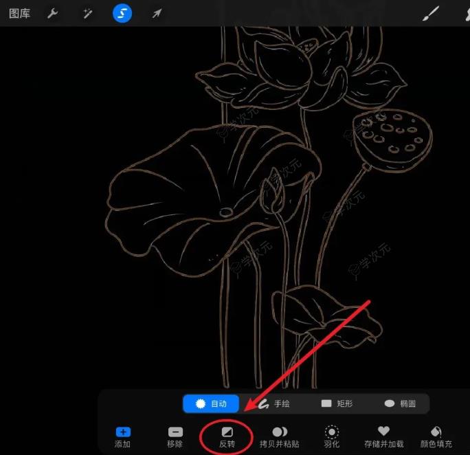 procreate怎么提取线稿 如何使用procreate提取线稿_图片