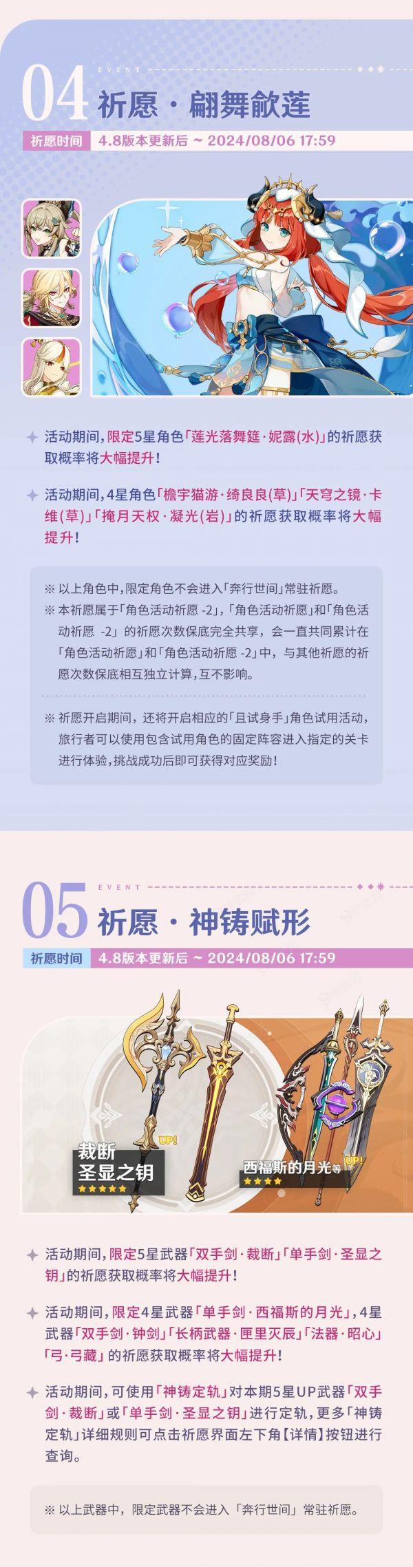 米哈游《原神》4.8 版本「欢夏！邪龙？童话国！」今日上线_图片