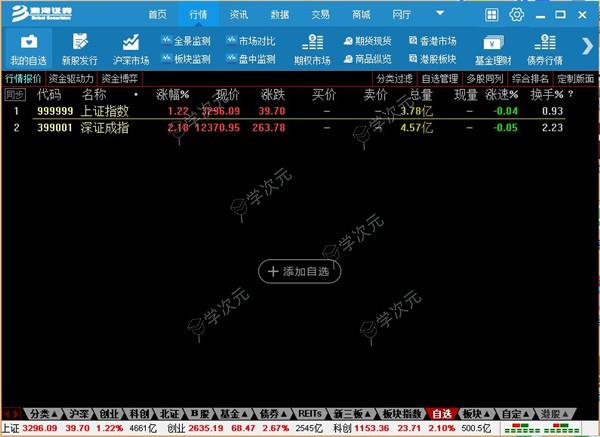 渤海证券新合一版通达信行情交易软件